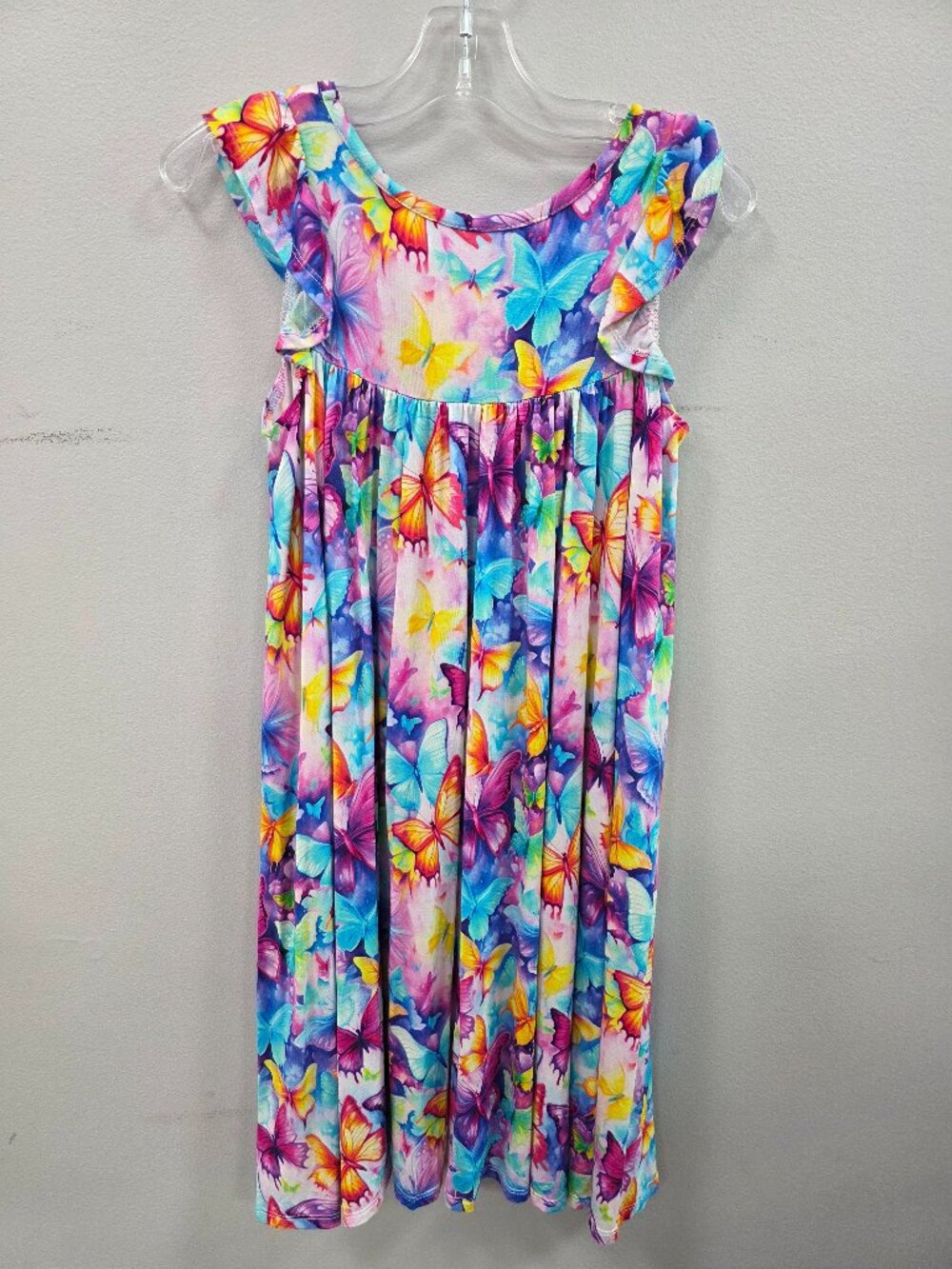 Colorful Butterflies Bamboo Nightgown
